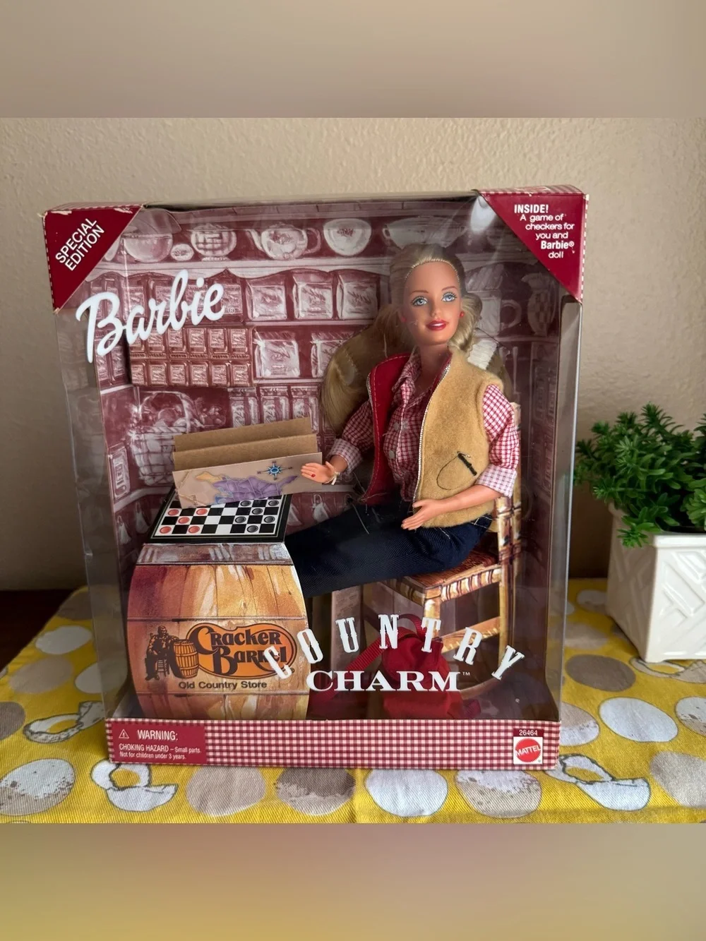 NIB Country Charm Cracker Barrel Limited Edition doll